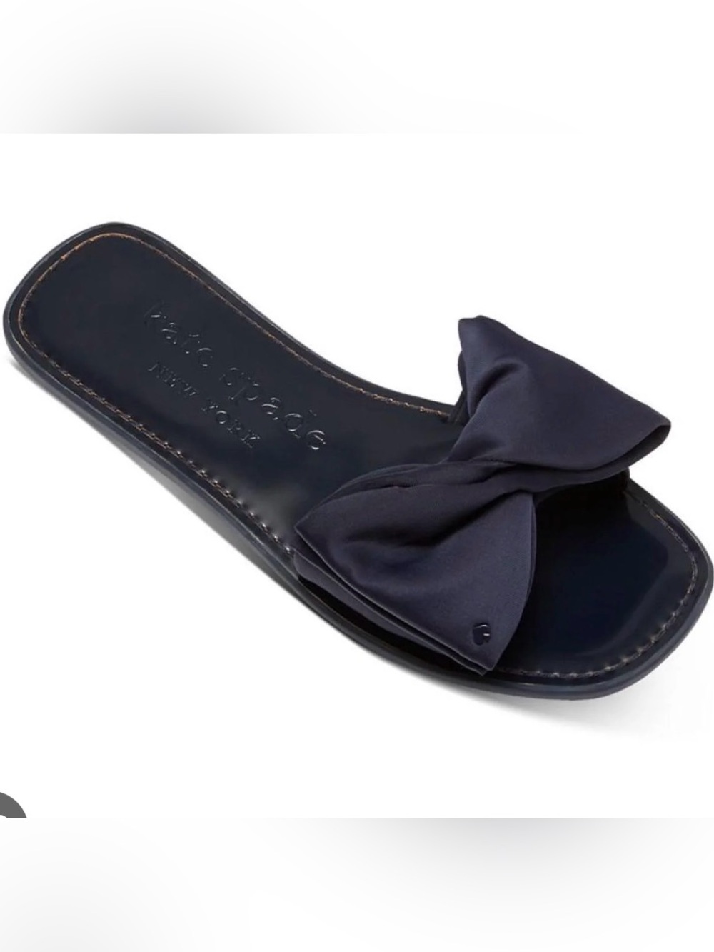 Kate Spade Bikini Bow Slide Blazer Blue Size 9.5